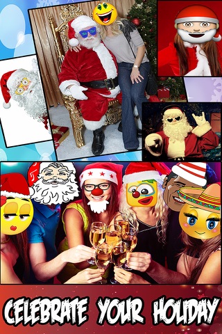 Merry christmas Photo Booth - Decorate images screenshot 2
