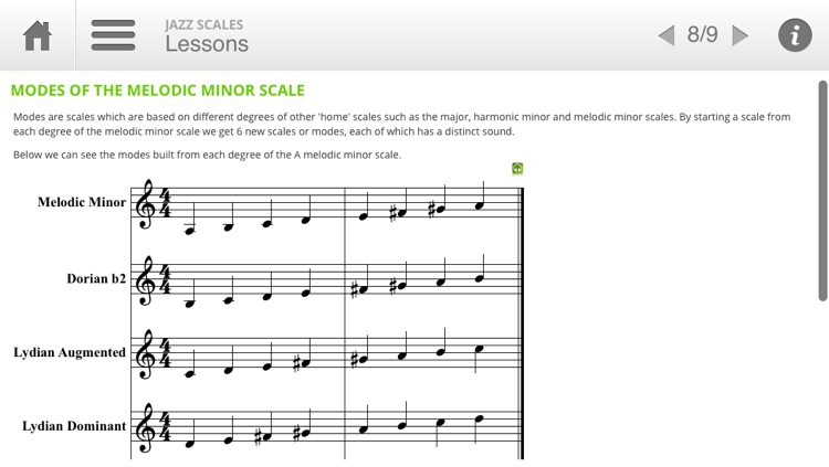 Auralia Jazz Scales screenshot-3