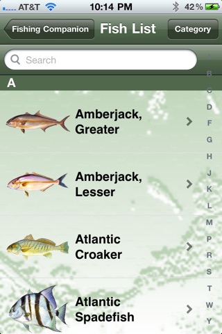 GA Saltwater Fishing Companion screenshot 2