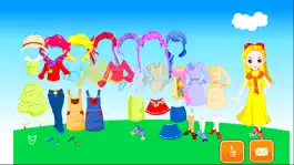 Game screenshot Colorful Doll DressUp apk
