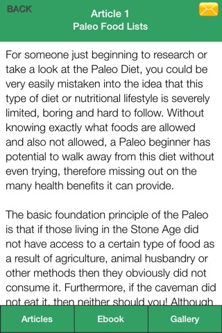 Paleo Food Guide - Have a Fit & Healthy with Paleo Way! screenshot 4
