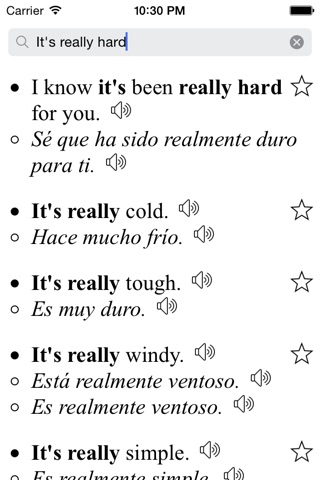 Speak Spanish Anywere with Bilingual Audio Sentences screenshot 2