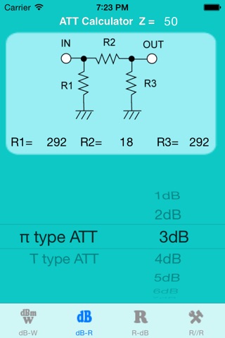 ATT calc. screenshot 3