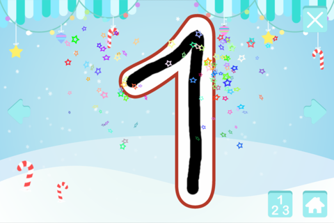 123: Christmas Games For Kids - Learn to Count screenshot 4