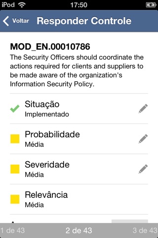 Modulo Risk Manager - Questionnaires screenshot 3