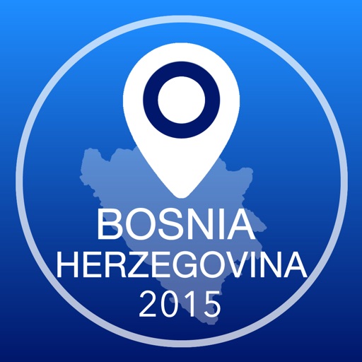 Bosnia and Herzegovina Offline Map + City Guide Navigator, Attractions and Transports icon