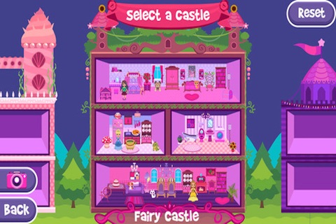 Princess Castle - Doll House Maker, Spa & Dress Up screenshot 4