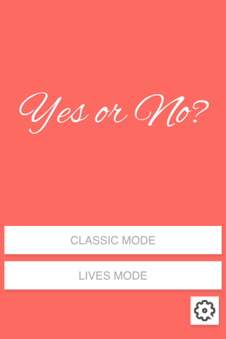 Yes of No? The simplest trivia game screenshot 3