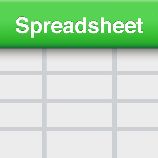 Spreadsheet touch: For Excel style spreadsheets Icon