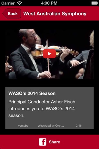 West Aust Symphony Orchestra screenshot 4