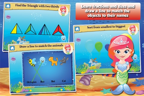 Mermaid Princess Grade 1 Games - náhled