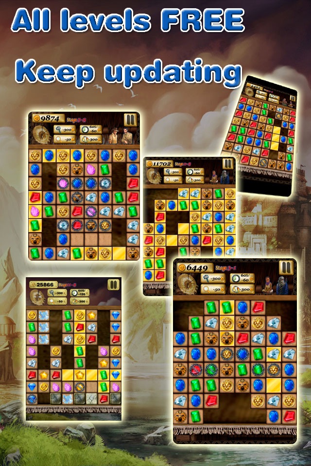 Super Gem Quest - The Jewels (pro version) screenshot 4