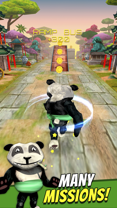 How to cancel & delete Cartoon Panda Run - Free Bamboo Jungle Pandas Racing Dash Game For Kids from iphone & ipad 4