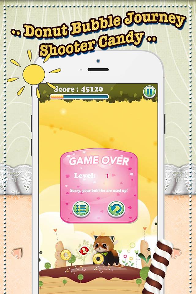 Donut Bubble Journey Shooter Candy - Free Game Best Cool & Funny For Kids - Touch Top Fun screenshot 4