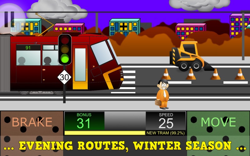 Tram Simulator 2D Premium - City Train Driver - Virtual Rail Driving Game thumbnail 2