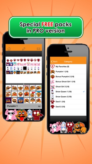 Emoji Kingdom 15  免費南瓜萬聖節動態表情符號支持  iOS 8(圖2)-速報App