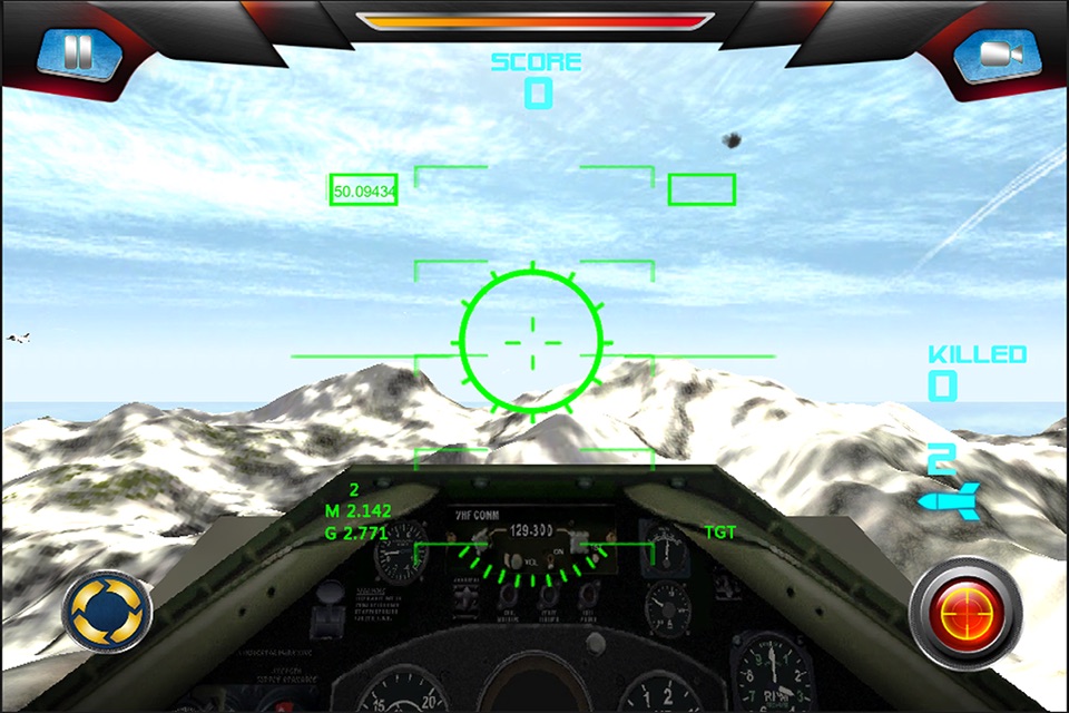 3D Fighter Jet Hurricane - Air Plane Combat Storm screenshot 2