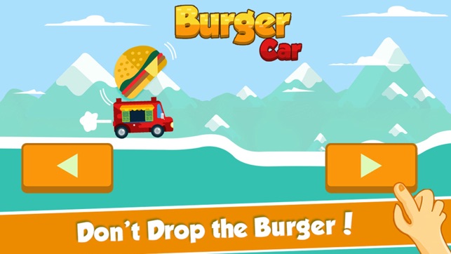 Crazy Burger Car Endless Road Adventure 