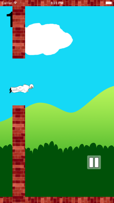 How to cancel & delete Flappy Farty Man - Free Wingsuit Flight Game from iphone & ipad 1