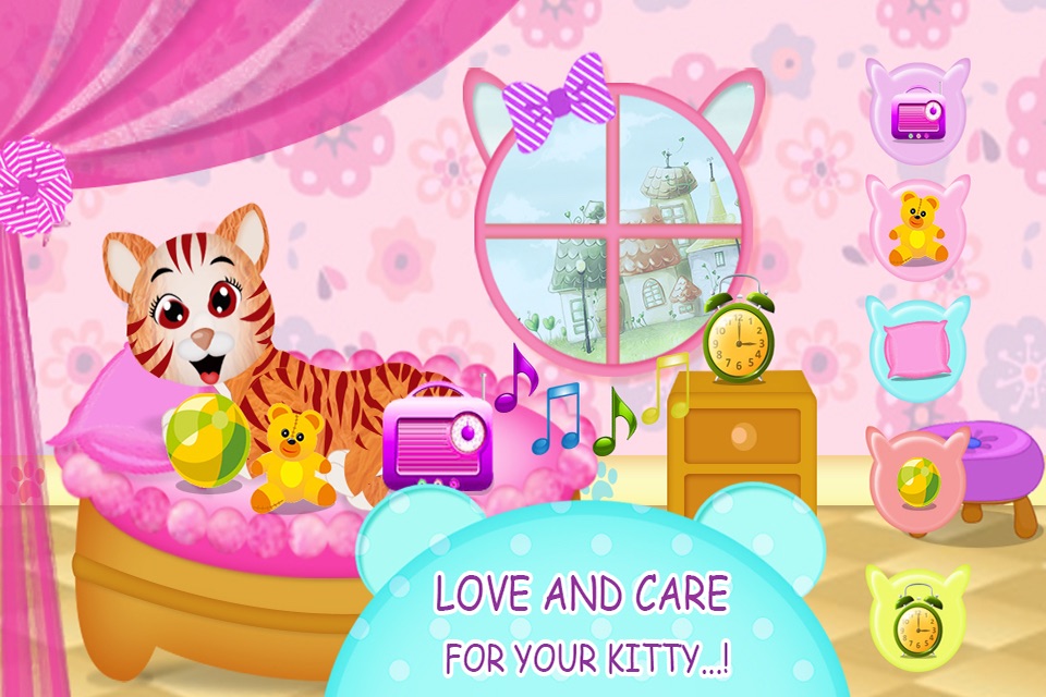 Kitty Cat Love - Pets Care screenshot 2