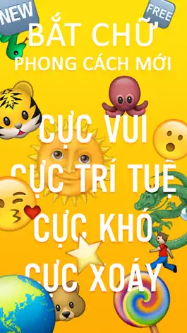 Game screenshot Bắt chữ Emoji - Đuổi mặt cười cực khó 2015 mod apk