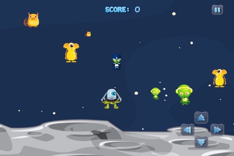 Alien Eating Rush - Feed Space Invader Craze (Free) screenshot 2