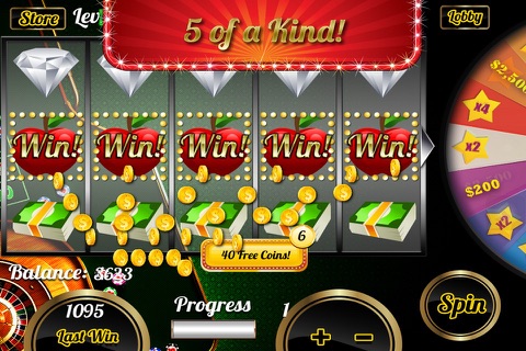 'Win Big at All New Las Vegas Strip Casino Slot Machines (Slots) Pro screenshot 3