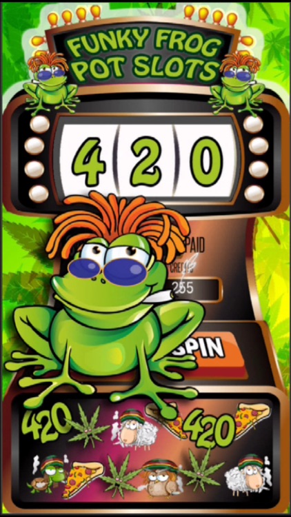 Funky Frog Pot Slots screenshot-0