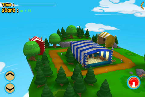 pandoux skill game for kids - free game screenshot 3