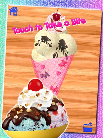 An Ice Cream Cone Sundae Maker! HD screenshot 3