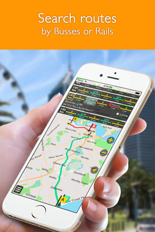 Perth offline map with public transport route planner for my journey screenshot 2