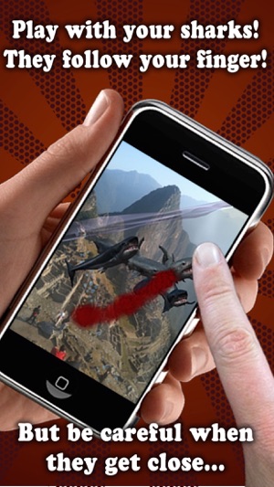 Shark Fingers! 3D Interactive Aquarium(圖1)-速報App