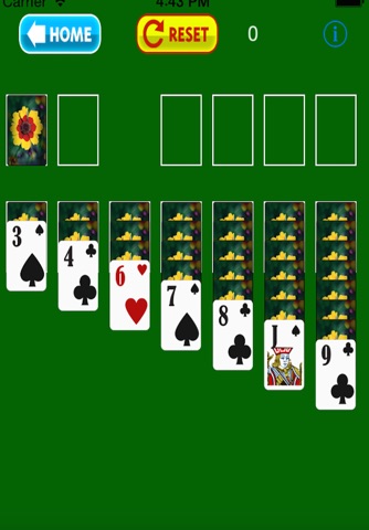 Wild Flower Power Solitaire Crown With Buddies screenshot 3