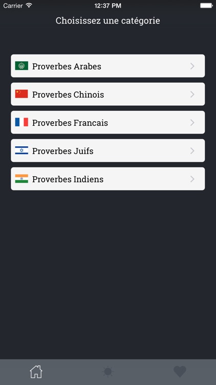 Proverbes : Français, Chinois, Arabes, Juifs, Indiens screenshot-3