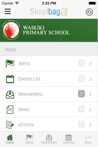 Waikiki Primary School - Skoolbag screenshot 2