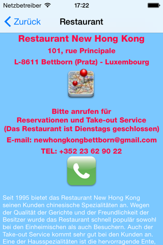 Restaurant New Hong Kong Platen Luxembourg screenshot 4