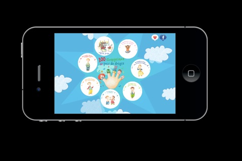 100 comptines et jeux de doigts - Application Formulette screenshot 3
