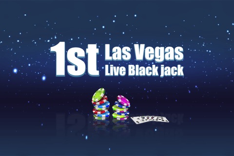 1st Las Vegas LIVE BlackJack - Win Double Jackpot casino chips screenshot 3