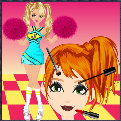 Cheerleader Makeup Dress Up Game iOS App