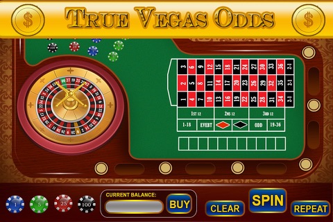 Athletic Spartan Las Vegas Style Free Roulette - Bet, Spin and Win! screenshot 3