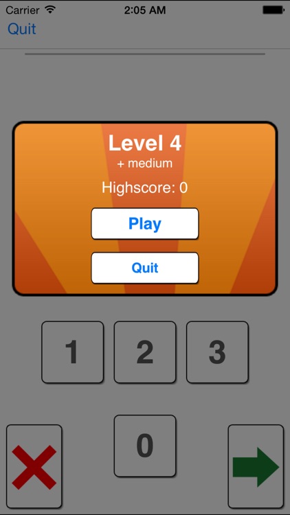 Flippin Math Facts - addition, subtraction, multiplication and division flash cards and timed tests screenshot-4