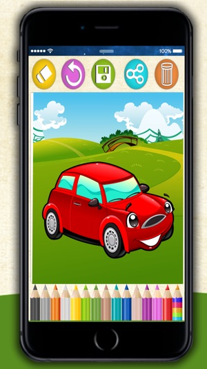 Paint cars for Kids: educational game drawings with magic ma(圖5)-速報App