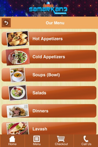 Samarkand Restaurant screenshot 3