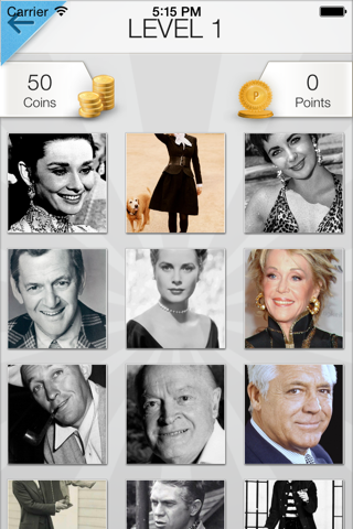 Word Pic Quiz Classic Old Hollywood - Guess Famous Faces from the Golden Age of  Cinema screenshot 2