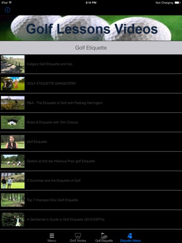Learn Golf Etiquette:Play Like a Pro screenshot 2