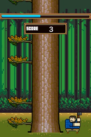 Cut the Wood: Timberman Style screenshot 2