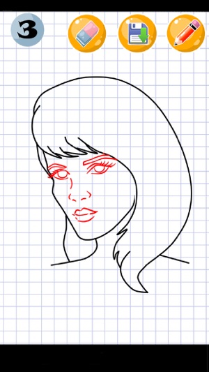 Drawing Lesson Face Human(圖3)-速報App