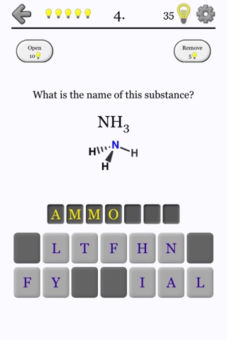 Chemical Substances: Chem-Quiz screenshot 2