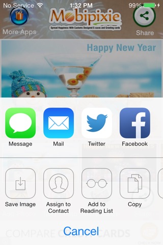 New Year eCard & Photo e-Cards screenshot 3
