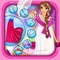 Pregnant Princess New Born Baby Makeover game is a free download 